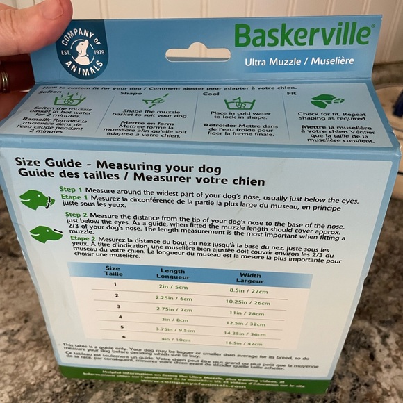 Baskerville Muzzle for Giant Dogs - Picture 4 of 7